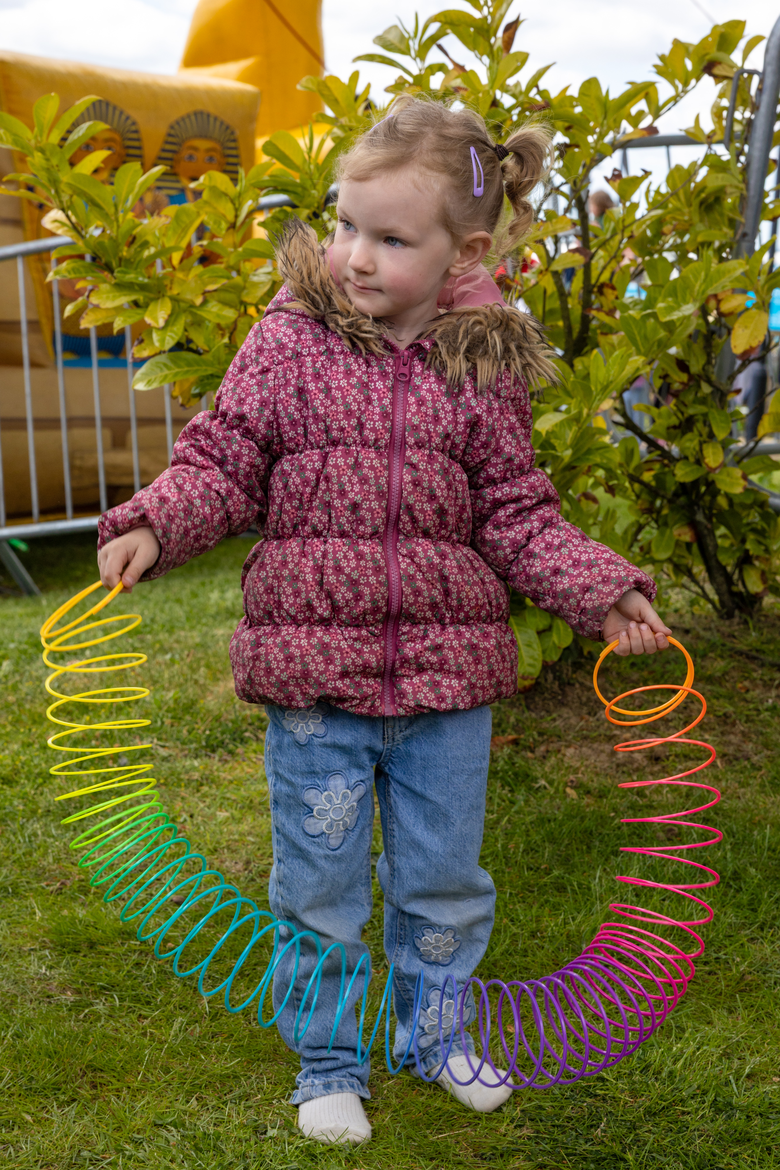 Child playing.